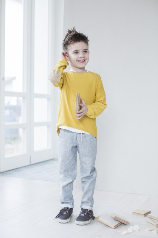 szare spodnie unisex aqademia