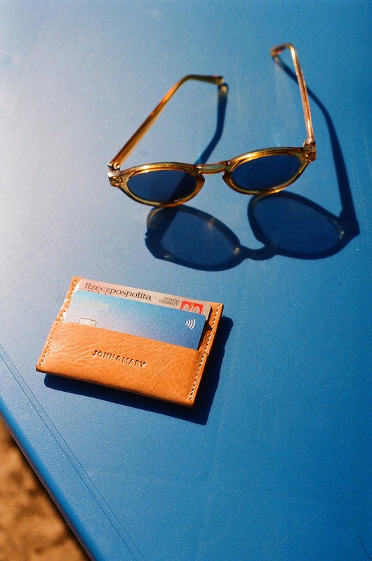 portfele damskie PEON cardholder piaskowy