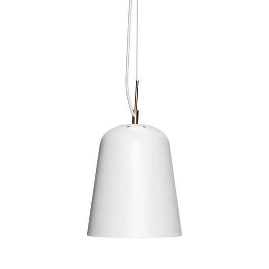 Lampa wisząca Ally biała metal 35cm Home Design