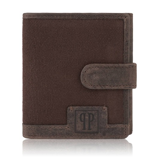 portfele męskie PORTFEL MĘSKI PAOLO PERUZZI RFID T-04-BR