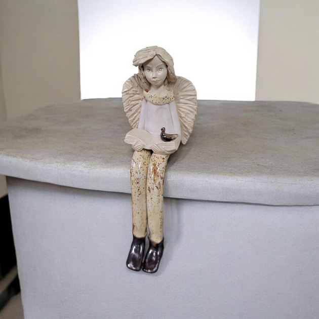 figurki i rzeźby Anioł ceramiczny