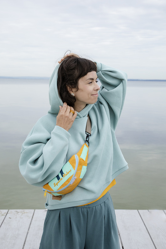 bluza z kapturem damska Bluza Oversize Umi