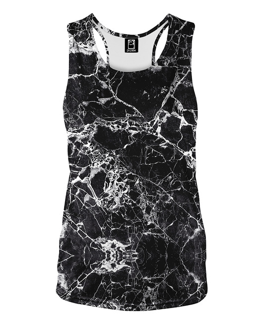 topy damskie DR.CROW Bokserka Damska Marble Black