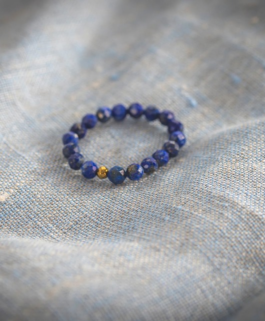 Pierścionek elastyczny-lapis lazuli NK PRODUCTS