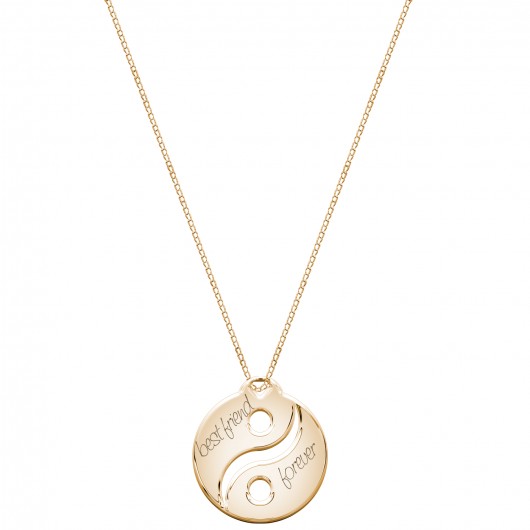 Naszyjnik Elegante - yin-yang pozłac. by ilo