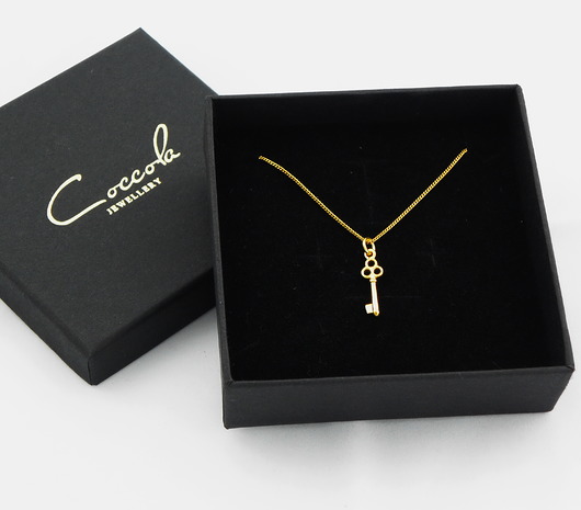 Złoty naszyjnik kluczyk ZK20 Coccola JEWELLERY