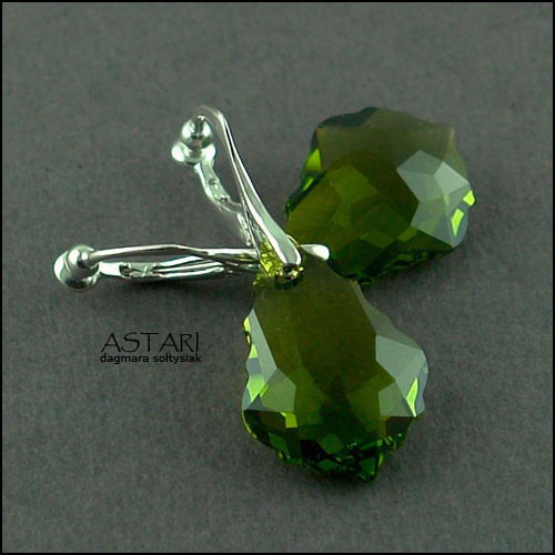 kryształ SWAROVSKI BAROQUE - OLIVINE Astari