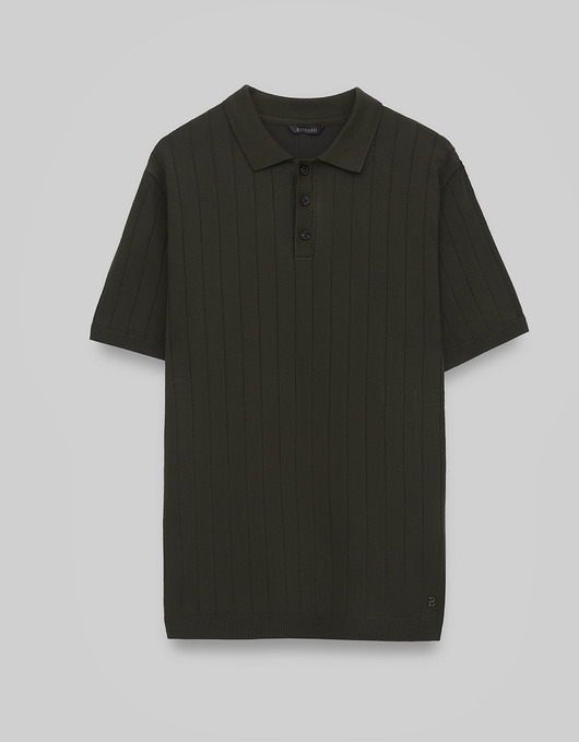 t-shirty męskie Koszulka polo pastena zielony