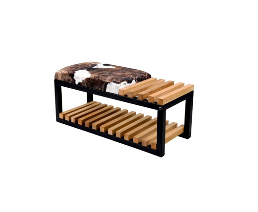 ławki Ławka Pufa Tapicerowana Stal LPD-4