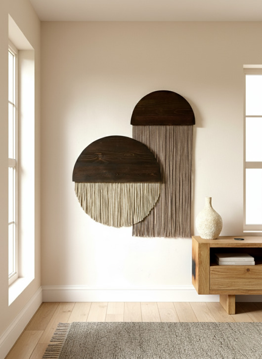 makramy Nowoczesna  makrama zestaw