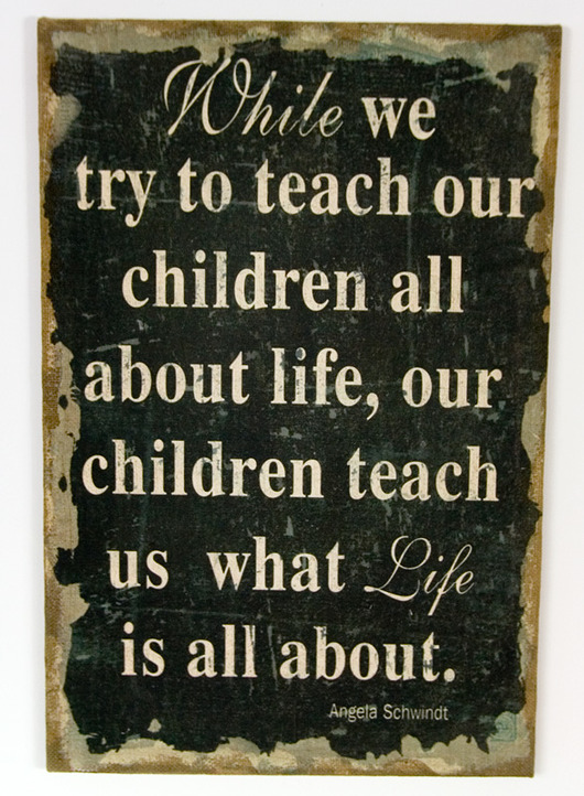 Obraz dekoracyjny Motto Life 60,5cm (D731001) Home Design
