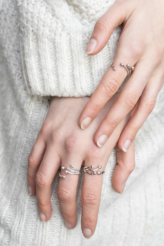 pierścionki srebrne Pierścionek SZADŹ No. 1