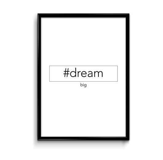 Plakat #dream  Bury Lis