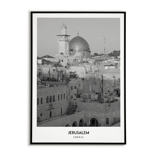 plakaty Plakat miasto  IZRAEL  - JEROZOLIMA  obraz