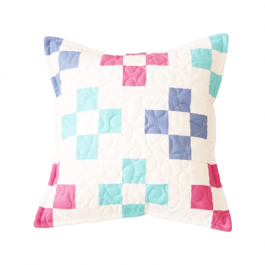 Poszewka |LIPI| 40x40cm patchwork house