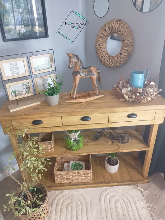 regały Regał z 3 szufladami 