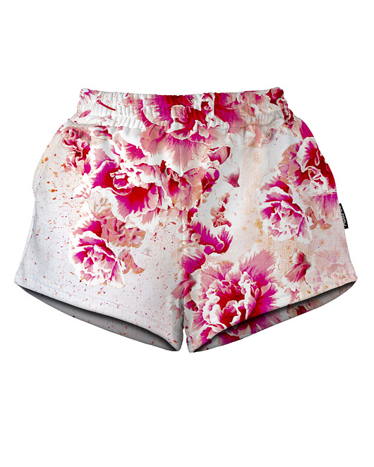 szorty damskie Shorty Spodenki Damskie DR.CROW Beautiful Flowers