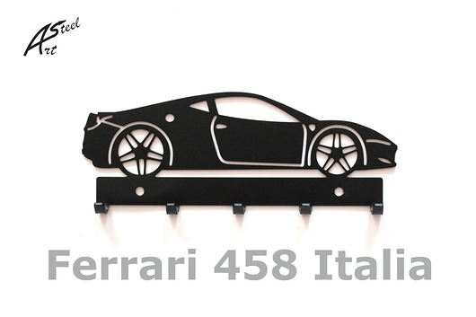 Wieszak na klucze Ferrari 458 Italia ArtSteel