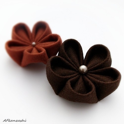 Double- Brązy AFkanzashi