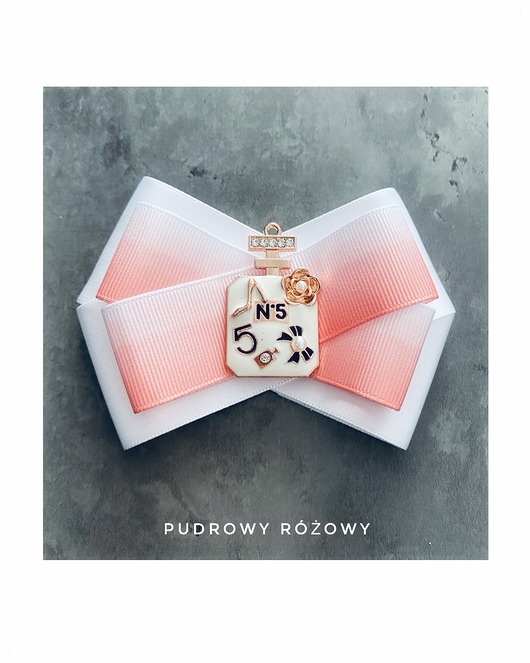broszki Brosza Pink Peach   z perfumami New