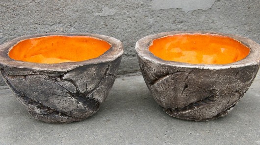 Miseczki z serii Grain. NG Autorska bizuteria ceramiczna