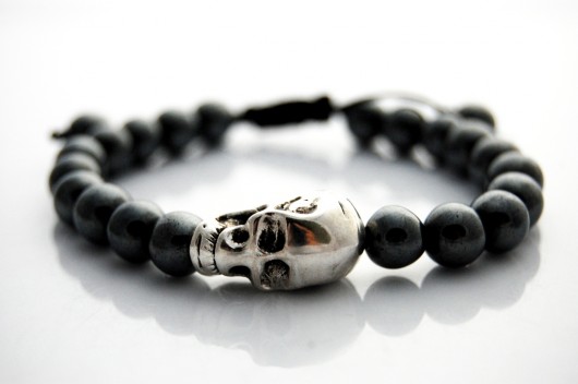 Bransoletka &quot;black skull&quot;  JS Jewelery