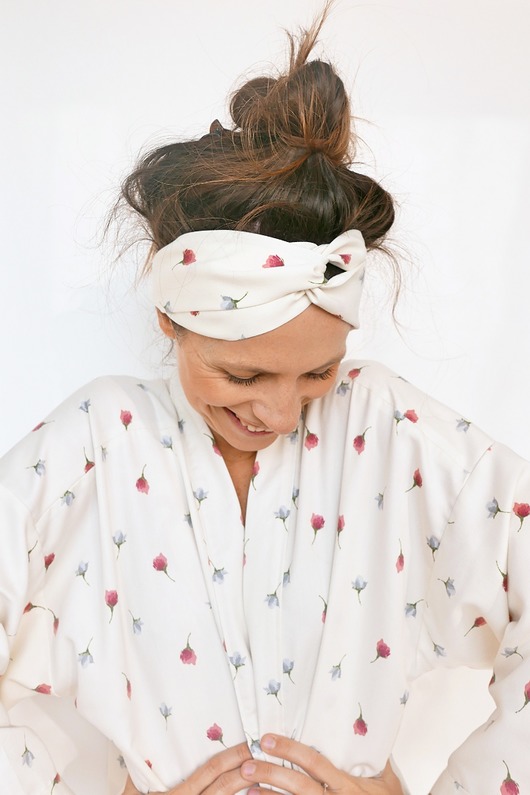 Opaska w kwiaty /SNOWY/ FLORISTA