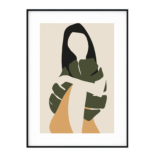 Plakat skandynawski Abstrakcja no. 10 myscandi