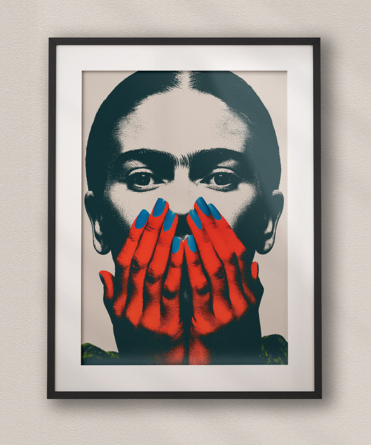 plakaty Plakat Ilustracja Frida