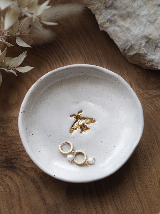 pojemniki na biżuterię Spodek na biżuterię lub palo santo