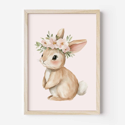 obrazy i plakaty do pokoju dziecięcego Kolekcja leśne zwierzęta nr 8  Plakaty Na Ścianę Dla Dzieci