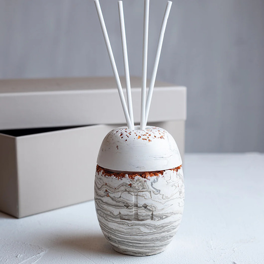 świeczniki i świece Dyfuzor w zestawie z patyczkami Sun & Caramel Reed