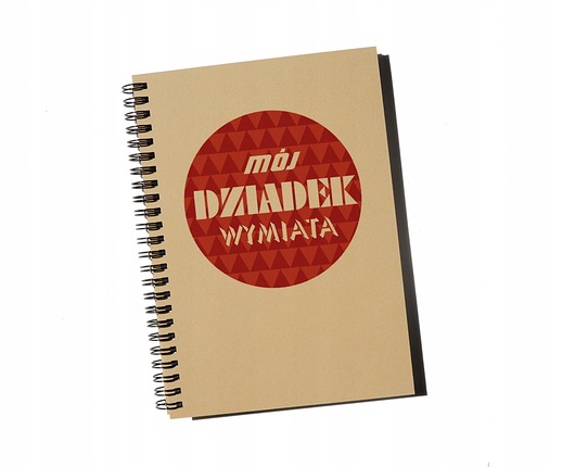 notatniki i albumy Mój Dziadek wymiata, notatnik
