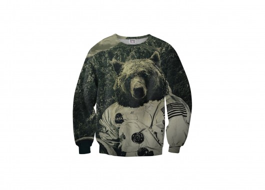 Bluza z Misiem z NASA Mr Gugu Miss Go