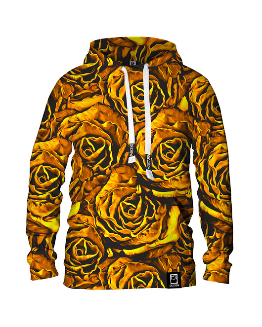 bluzy męskie Męska Bluza z kapturem Gold Roses