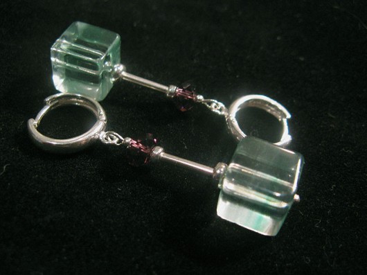 Kolczyki kryształ Swarovski >Eteryczne< Marta Latawiec