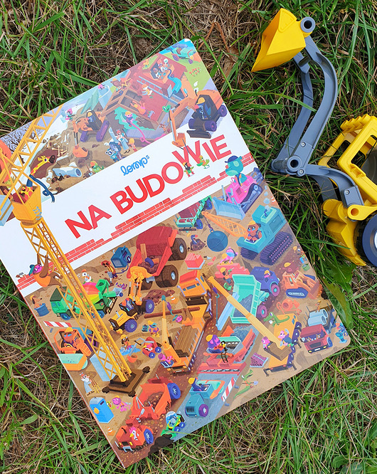 książeczki dla dzieci NA BUDOWIE 2+
