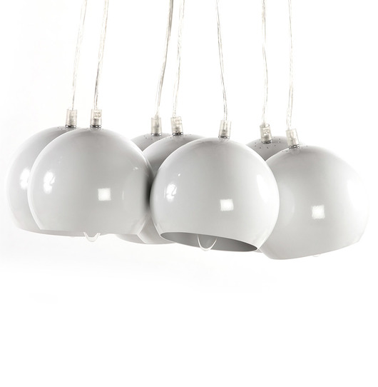 Lampa wisząca, sufitowa Eklektik White Bubbles Home Design