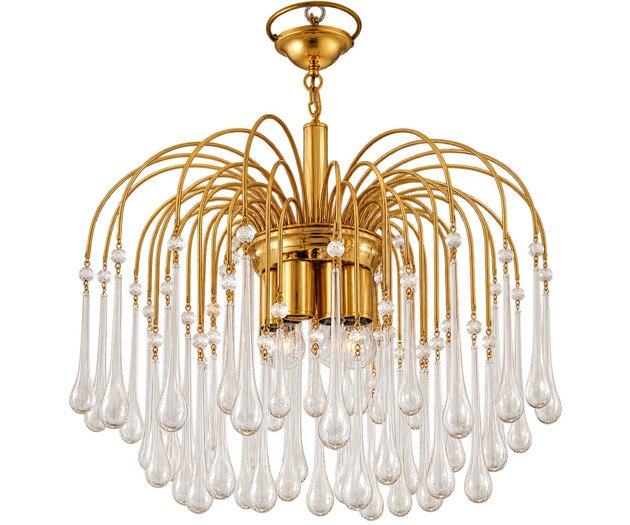 lampy wiszące Lampa wisząca proj. Paolo Venini, lata 70.