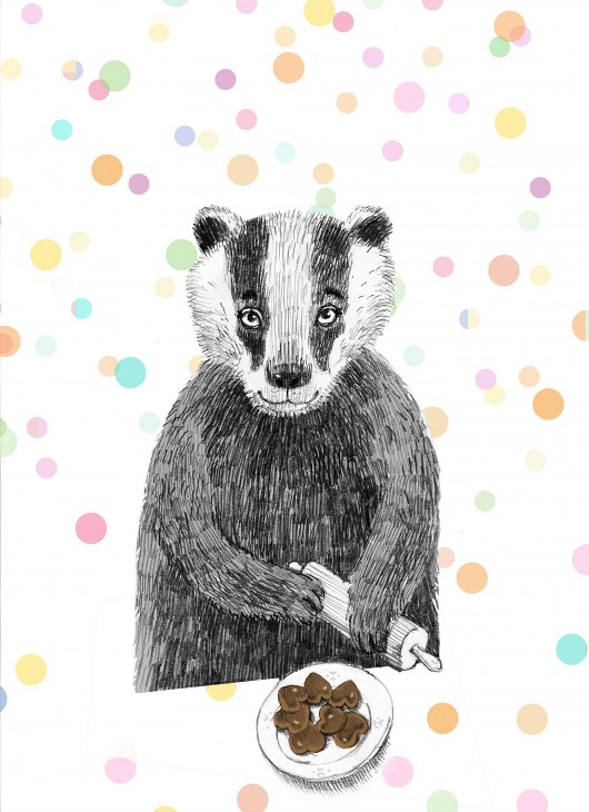 badger & frog  Tiri riri