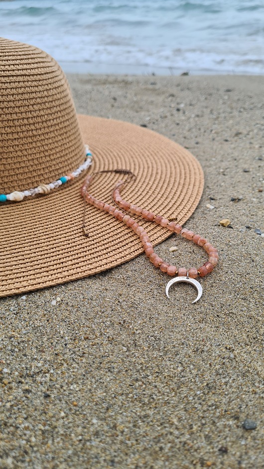 wisiory Naszyjnik LUNULA