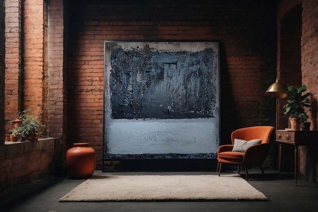 obrazy Abstrakcja Loft no.4  kolekcja LOFT Ręcznie malowany obraz