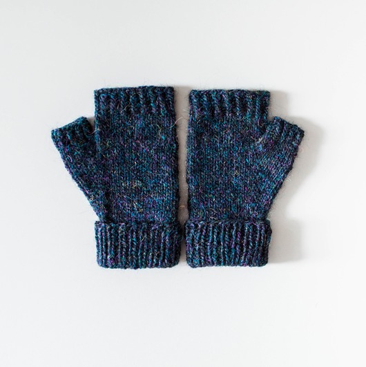 rękawiczki damskie Mitenki 100% islandzka wełna owcza