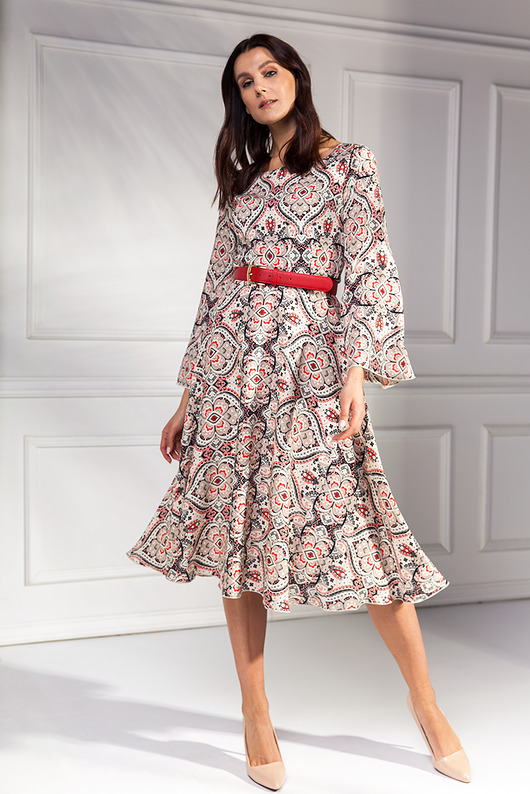 sukienki midi damskie Sukienka Marina