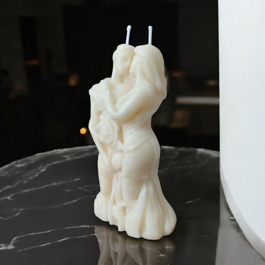 świeczniki i świece Oczyszczenie atmosfery w związku - świeca z wosku pszczelego