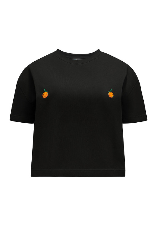 t-shirt damskie T-shirt Crop-Voil