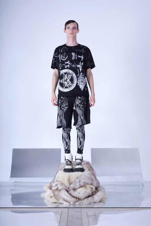 metal tee //LOVisa AW13/14  ODIO TEES