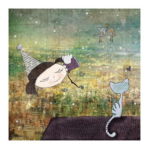 Love is in the air - ilustracja miamilu