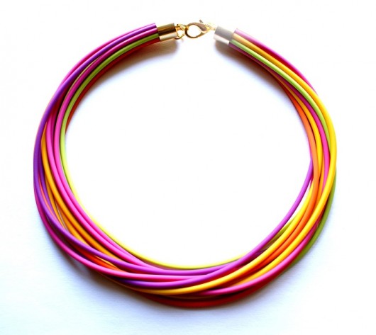 Rubber glam  Republika jewelry