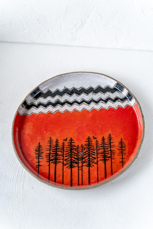 patery i talerze Talerz Twin Peaks